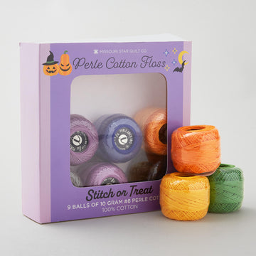 Missouri Star Stitch-or-Treat Perle Cotton Floss Pack