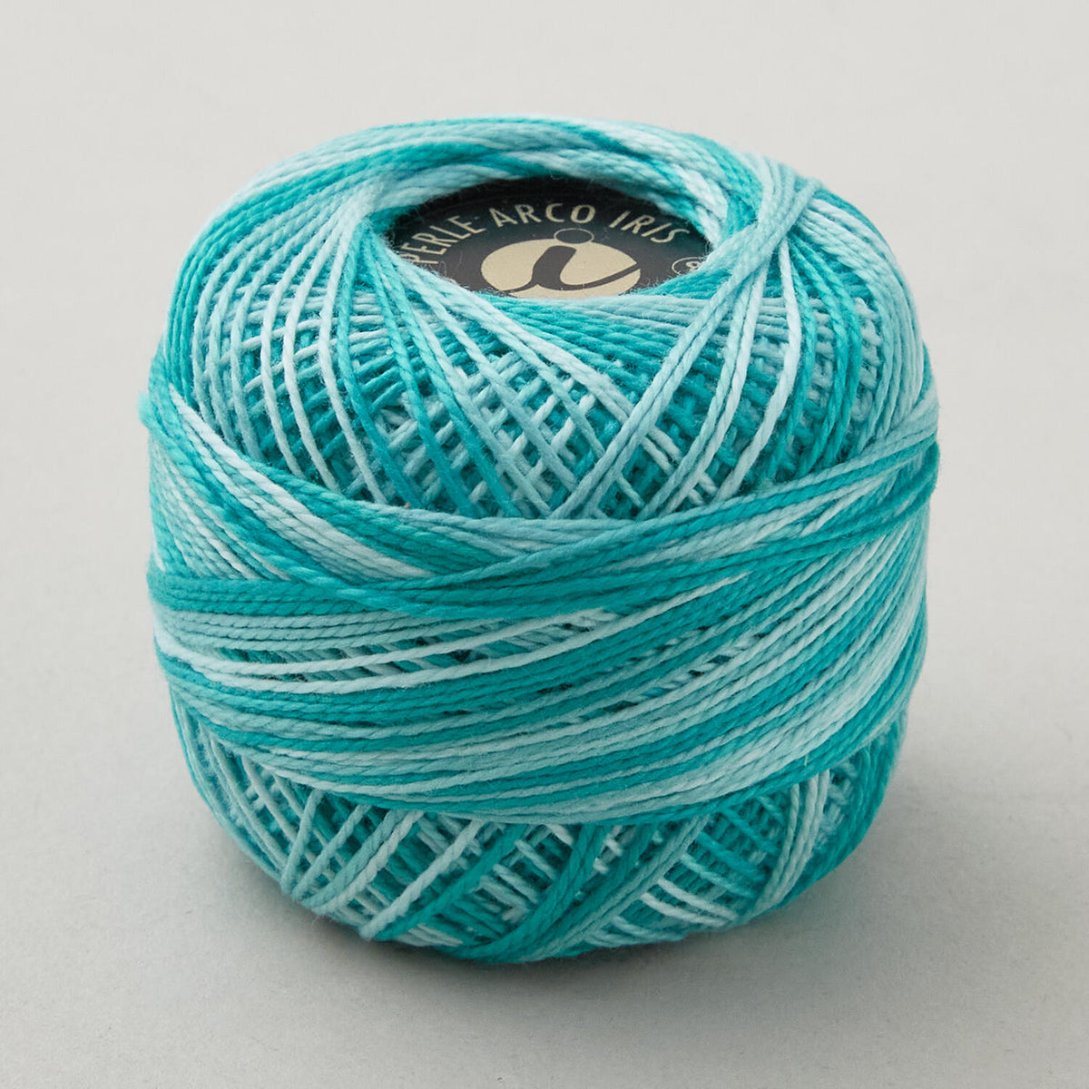Missouri Star #8 Variegated Perle Cotton 10 Gram Ball - Turquoise (941)