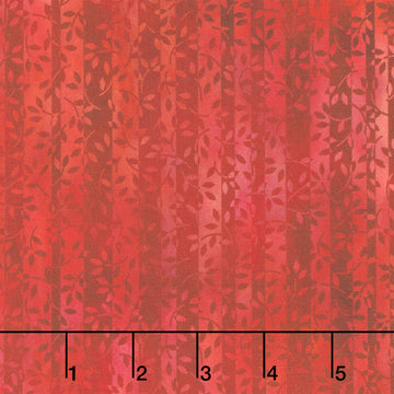 Allure - Stripe Tonal Red Yardage
