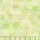 Felicity - Flower Diamond Green Yardage