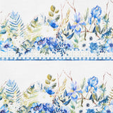 Sanctuary - Floral Border Stripe Cream Yardage