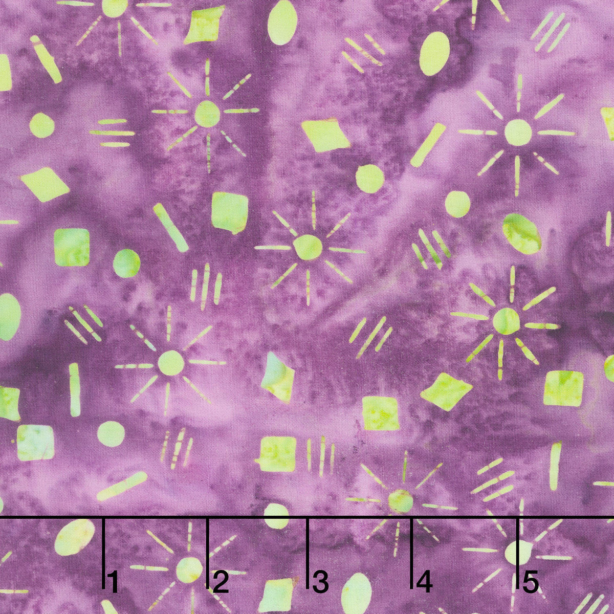 Garden Gate Batiks - Sparkles Purple Grape Yardage