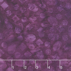 Garden Gate Batiks - Gravel Purple Regal Yardage