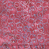 Missing You Batiks - Ink Splat Pink Pomegranate Yardage