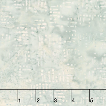 Missing You Batiks - Morse Code Words Grey Drizzle Yardage