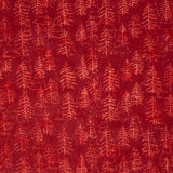 Autumn's Embrace Batiks - Trees Red Rust Yardage