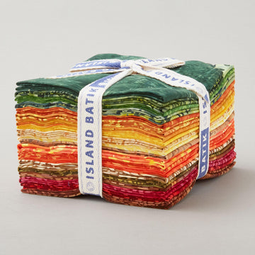 Autumn's Embrace Batiks Fat Quarter Bundle