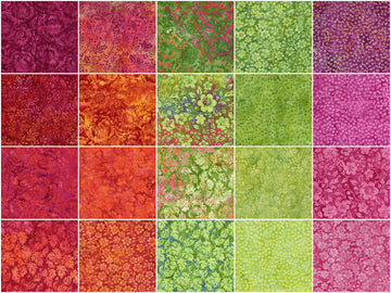 Posy Twist Batiks Strips