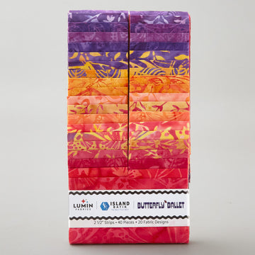 Butterfly Ballet Batiks Strips