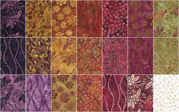 Earthy Enchantment Batiks Strips