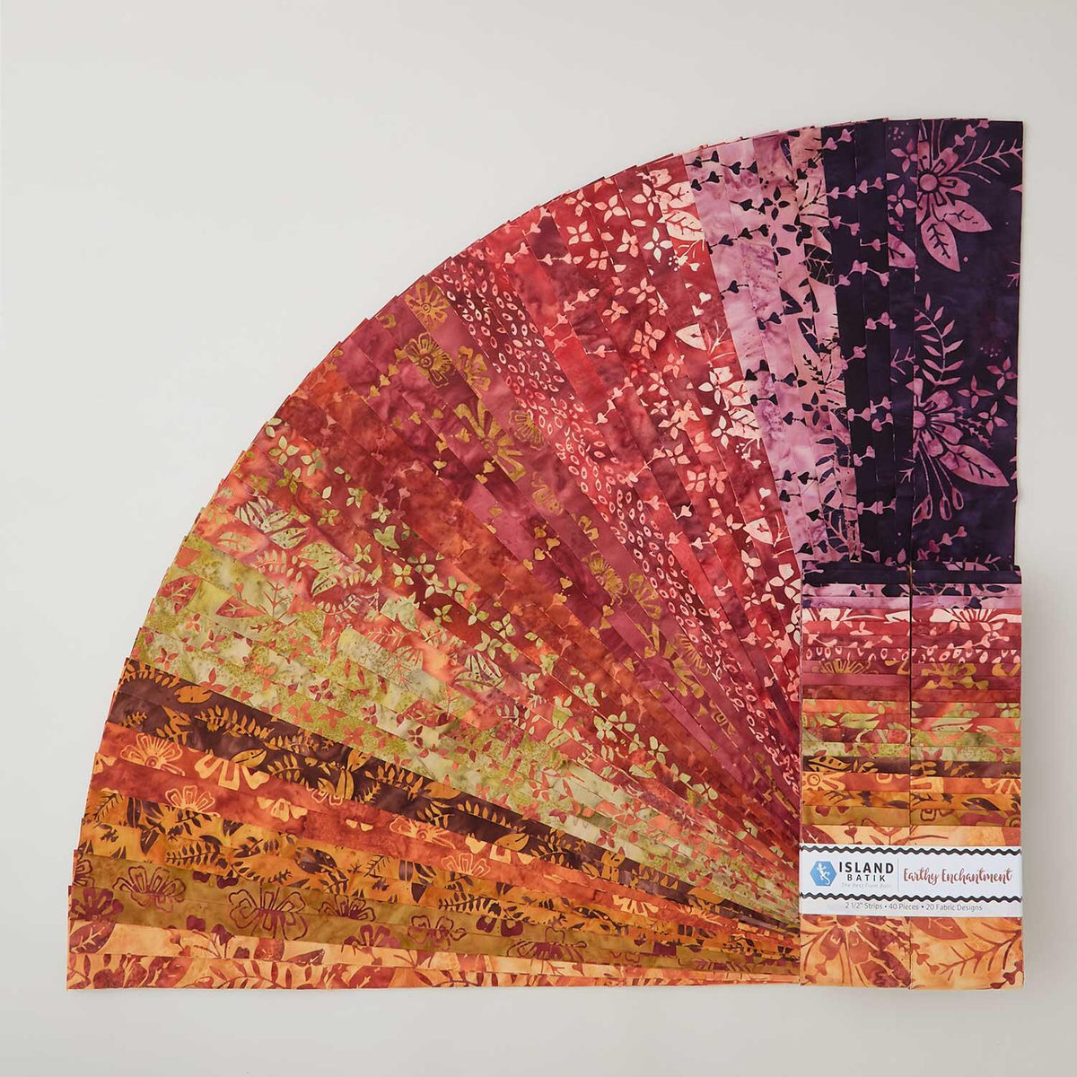 Earthy Enchantment Batiks Strips