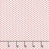 Aunt Grace Loves U - Mini Hearts Cream Yardage