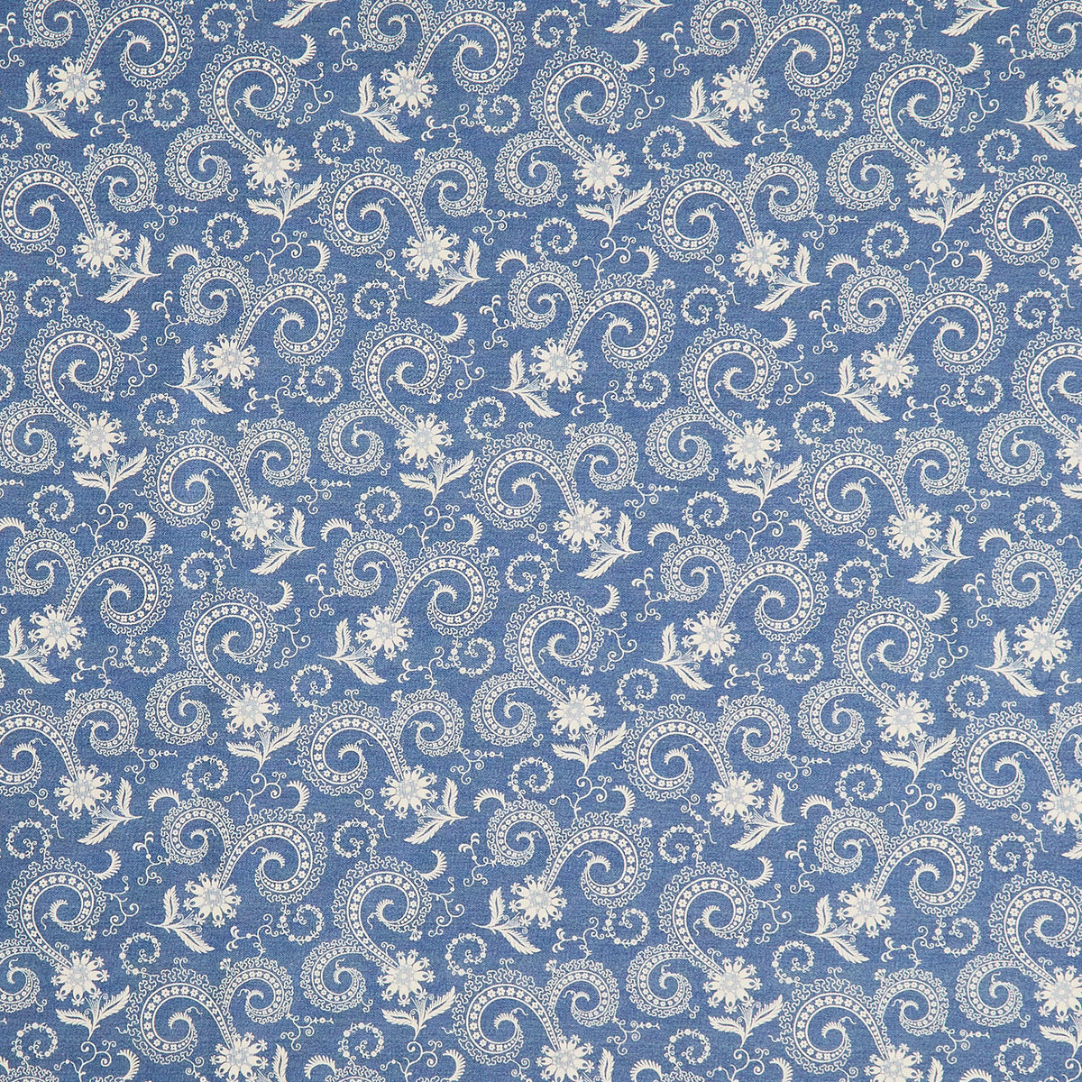 Bandana Bliss - Swirls Denim Yardage