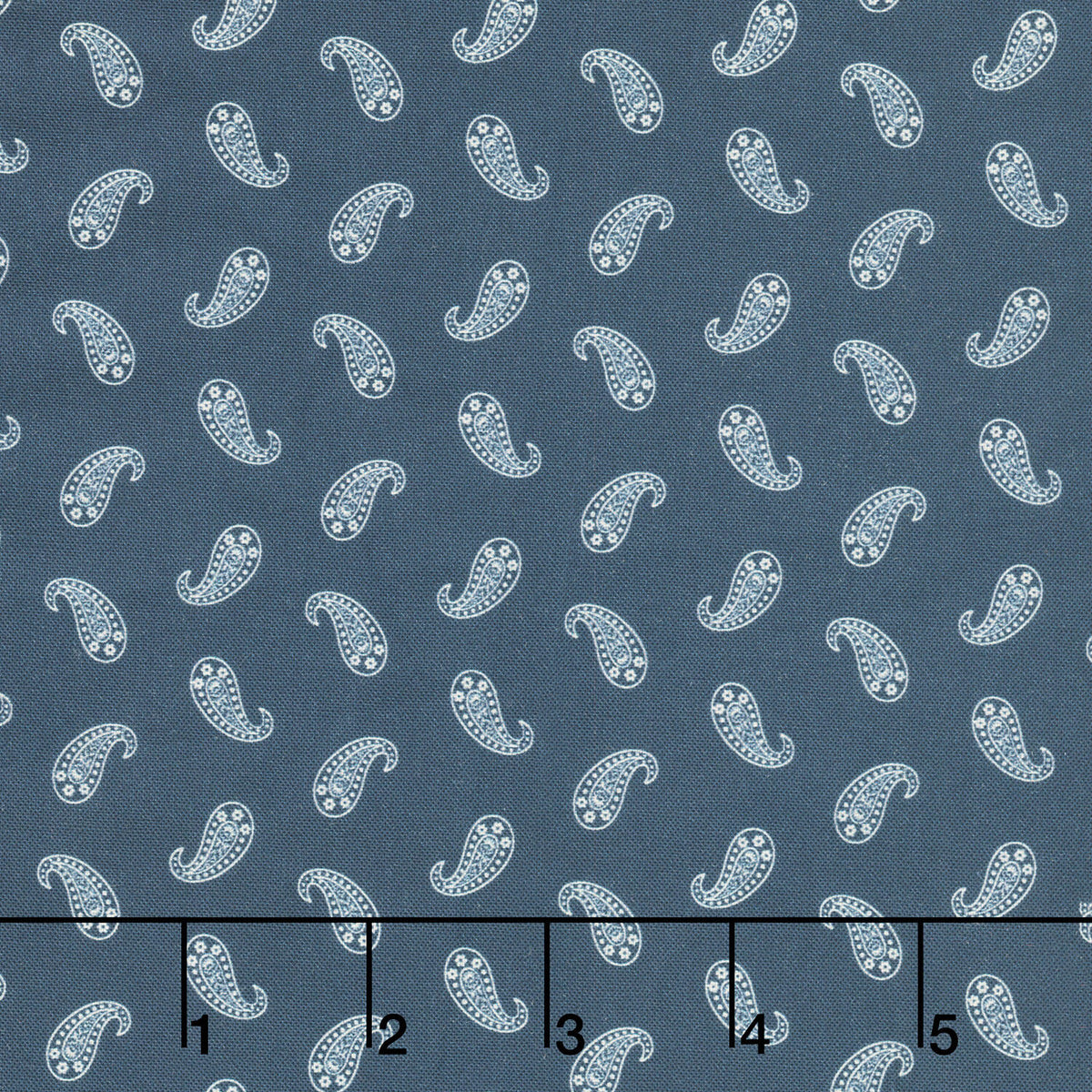 Bandana Bliss - Paisley Navy Yardage