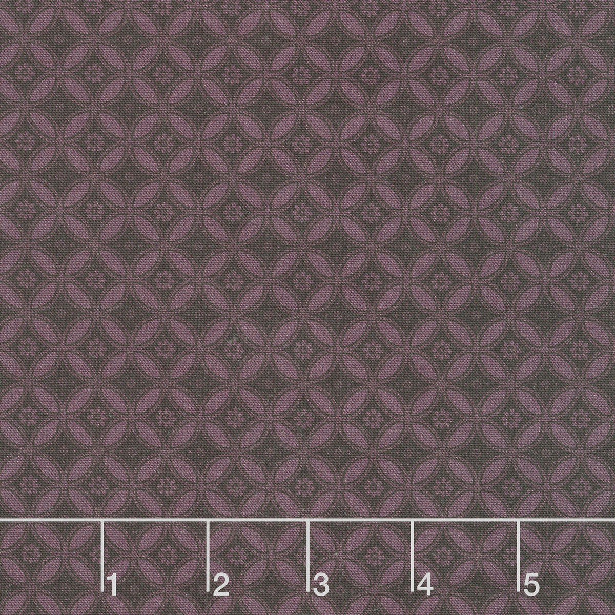 Plumberry Farm - Midnight Maze Purple Yardage