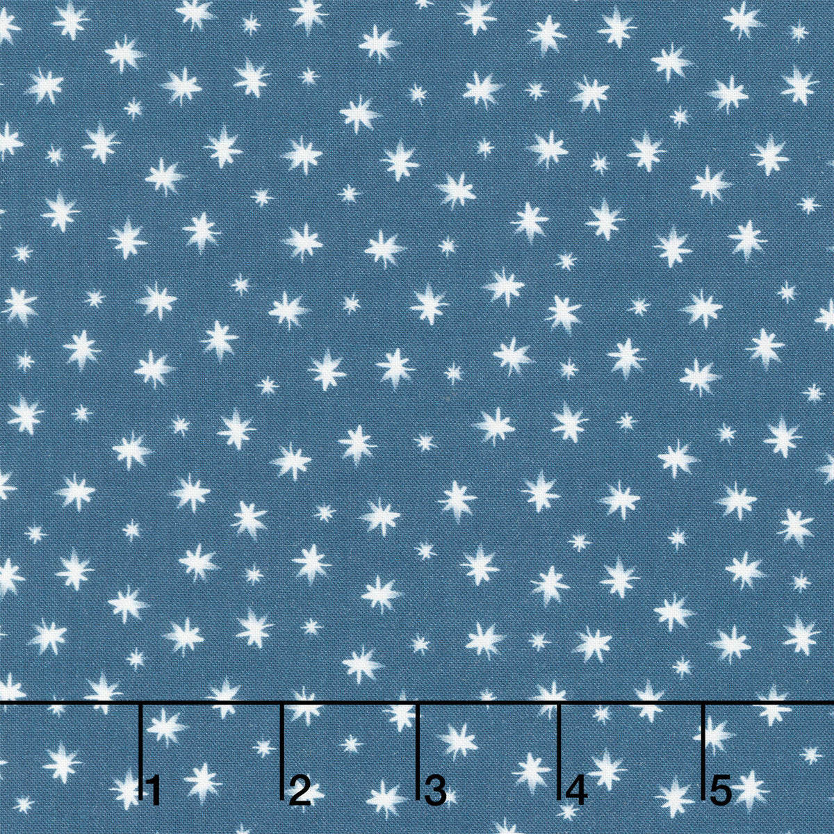 Friends & Flakes - Star Navy Yardage