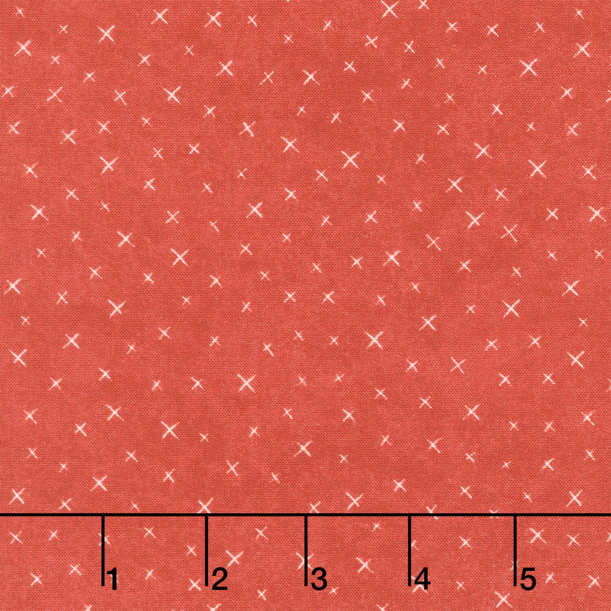 Friends & Flakes - Texture Red Yardage