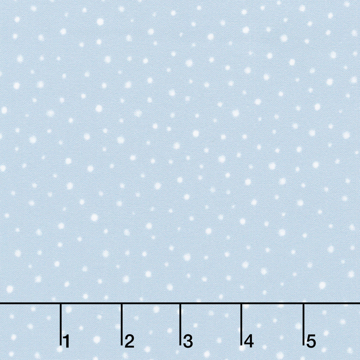 Friends & Flakes - Snowball Blue Yardage