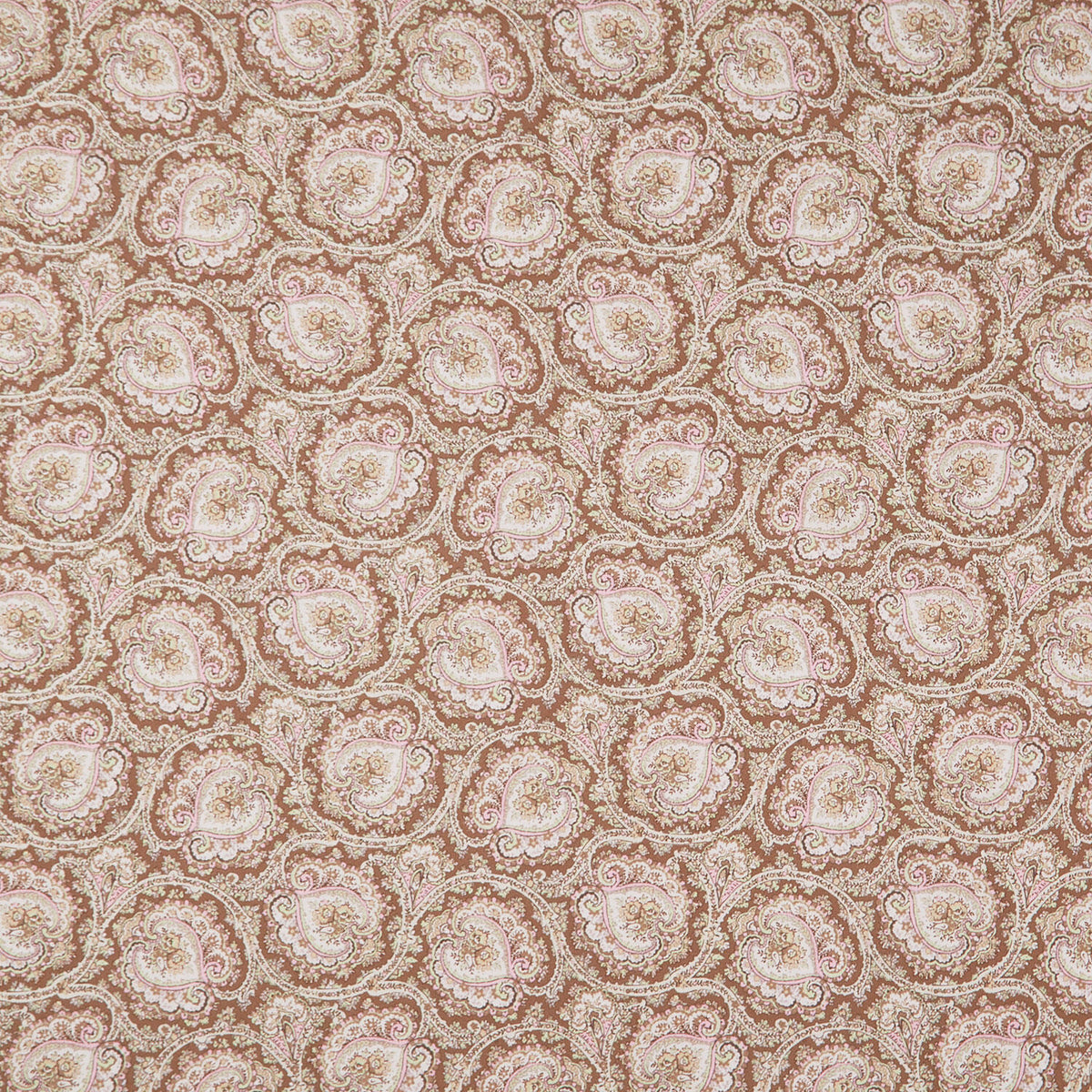 Love Letters - Hearts Brown Yardage