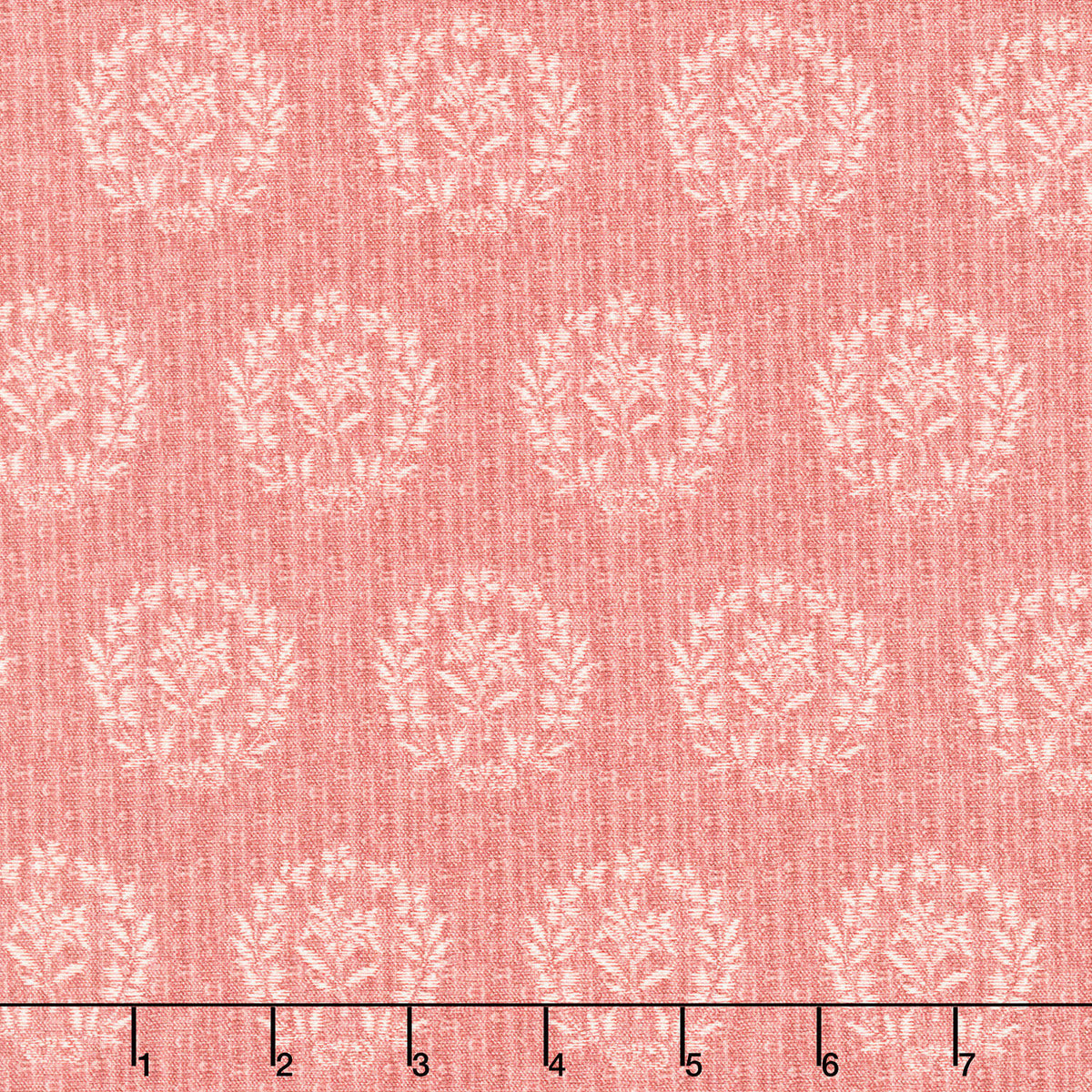 Love Letters - Damask Red Yardage
