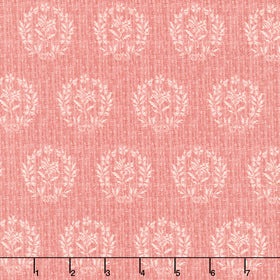 Love Letters - Damask Red Yardage