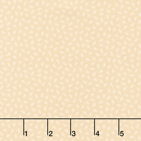 Love Letters - Leaves Gold Yardage