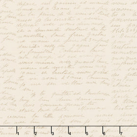 Love Letters - Letters Tan Yardage