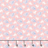 Aunt Grace Rock My Baby - Bunny Pink Yardage
