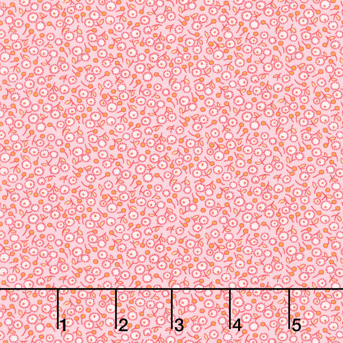Aunt Grace Rock My Baby - Dandelion Pink Yardage