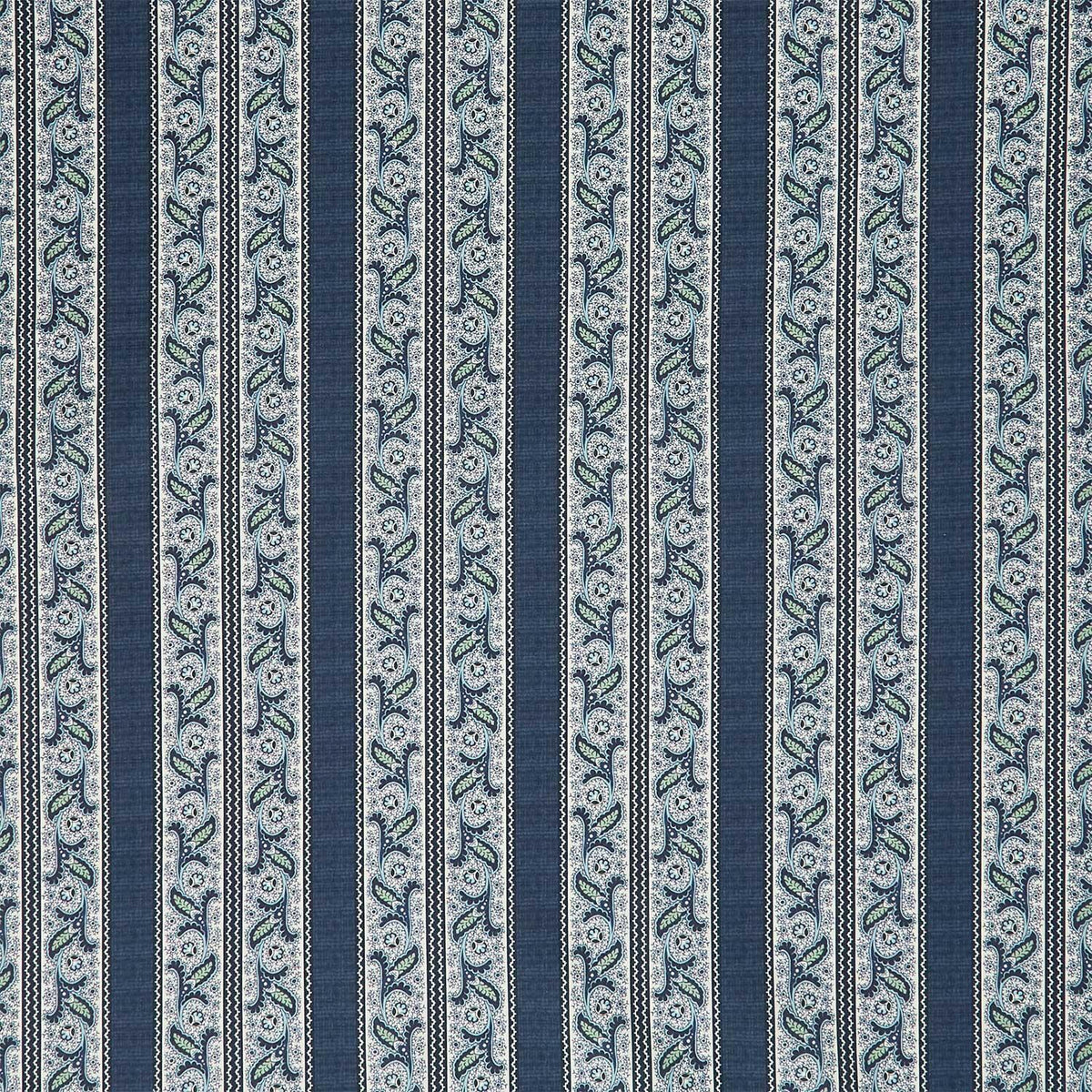 Blue Palisades - Stripe Navy Yardage