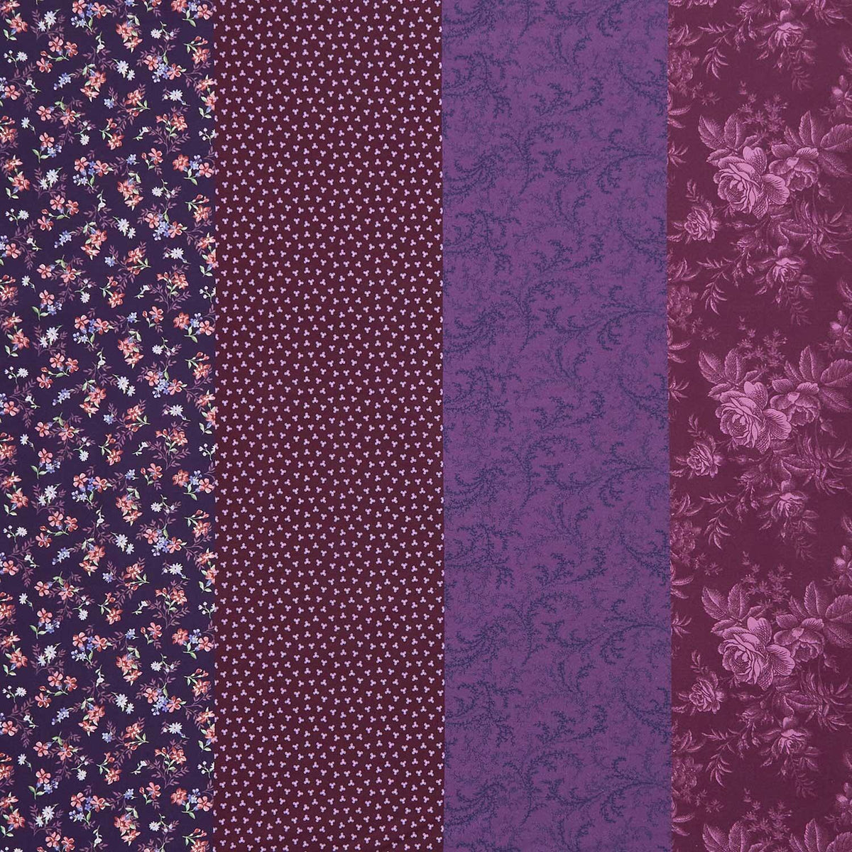 Patrick's Promise - Strip-It 5 1/4" Purple Yardage