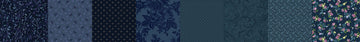 Patrick's Promise - Strip-It 5 1/4" Navy Yardage