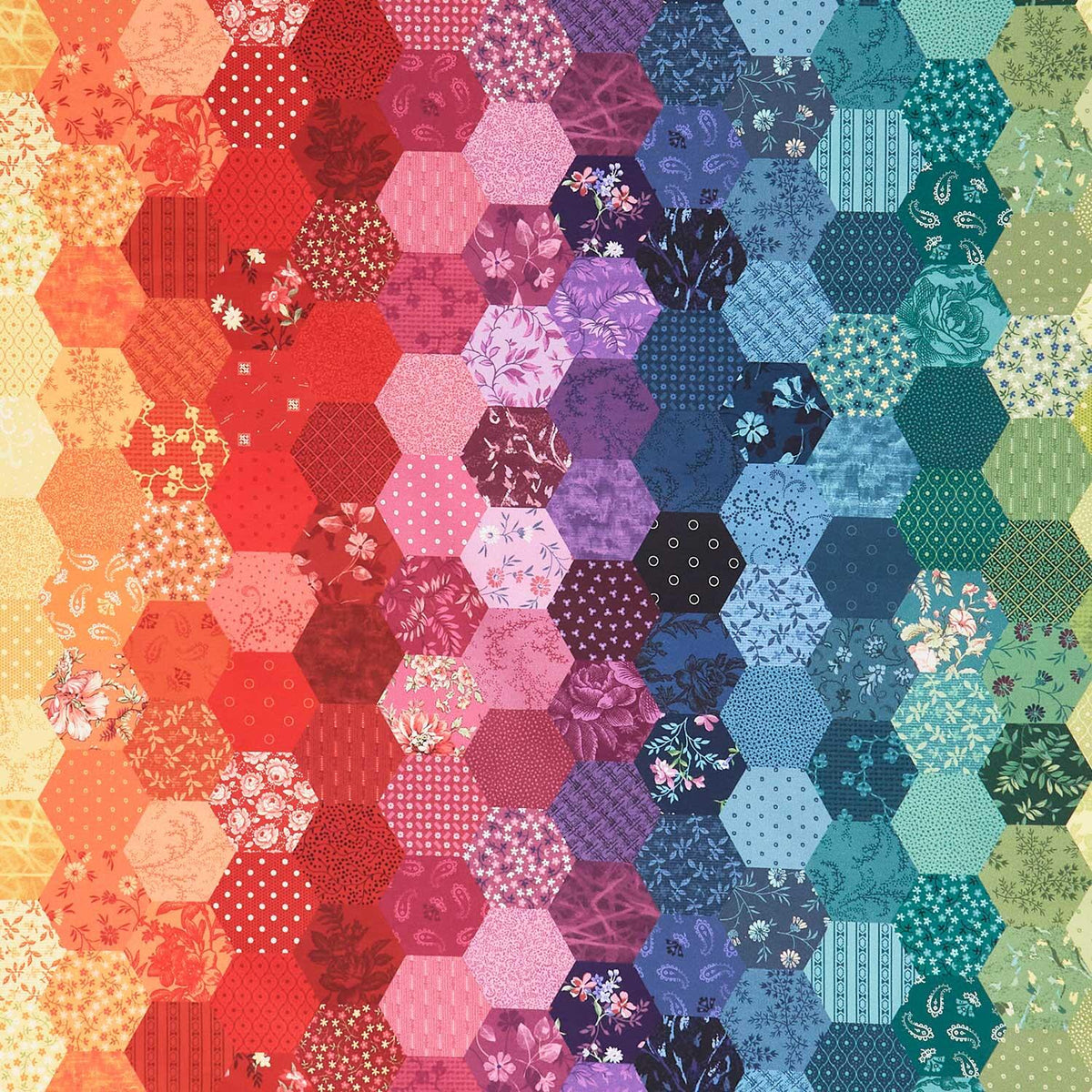 Patrick's Promise - Hexagon Multi Yardage