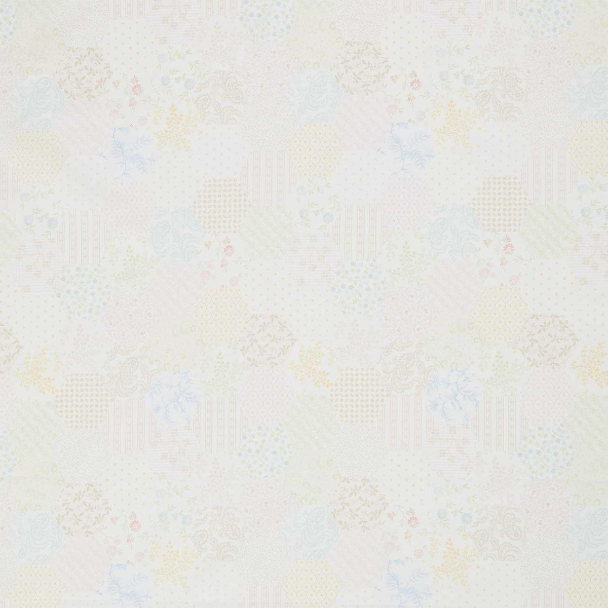 Patrick's Promise - Hexagon Vanilla 108" Wide Backing