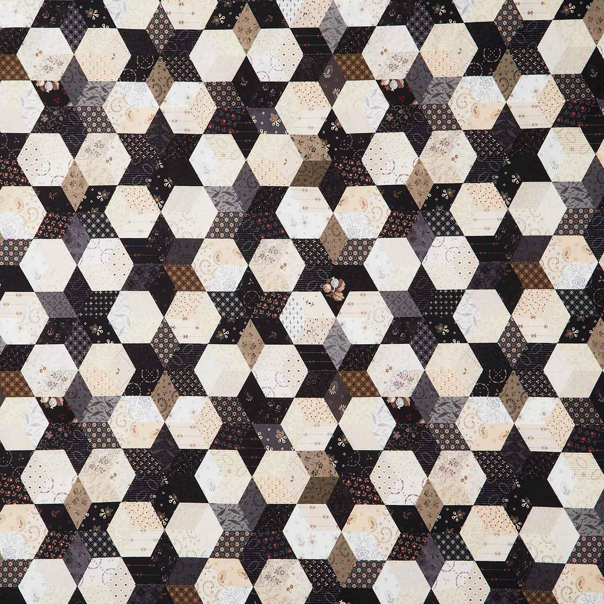 Black Sheep Cottons - Star Block Multi 108" Wide Backing
