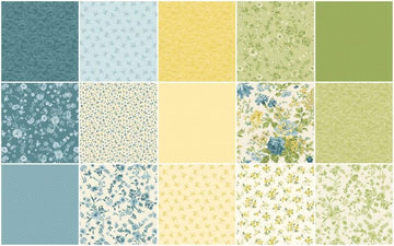 Buttercup & Blues Fat Quarter Bundle