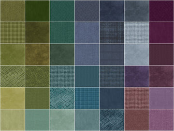 Woolies Flannel Gemstones 10" Squares