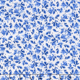 Blue Belle - Little One White Yardage