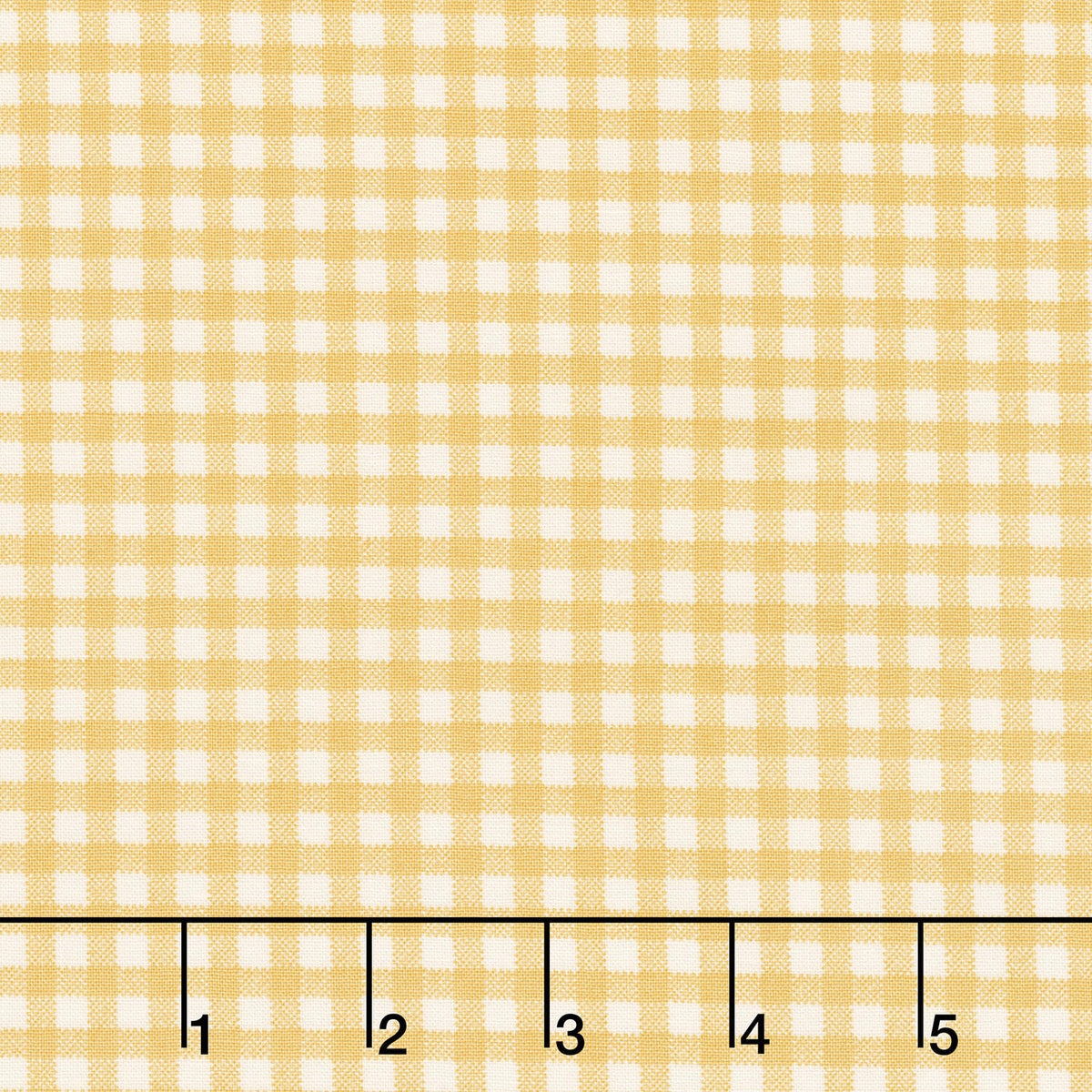 French Market - Gingham Yellow Yardage