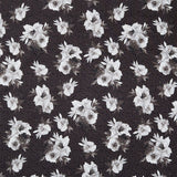 Moonlit Walk - Bouquets Black Yardage
