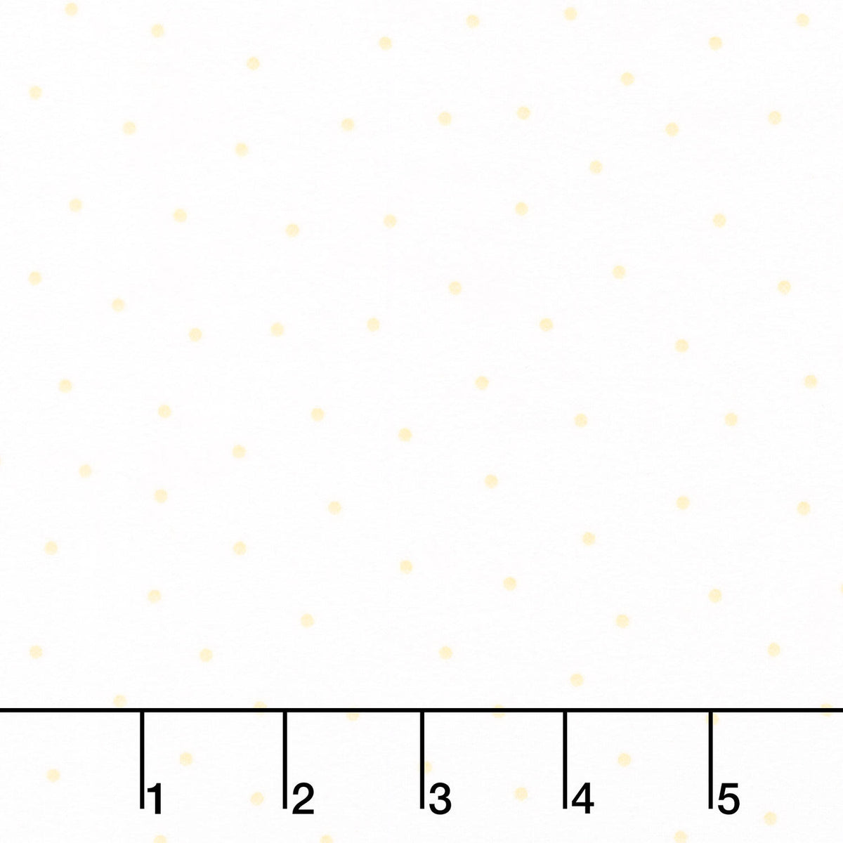 Kimberbell Basics Flannel - Small Dot White/Yellow Yardage