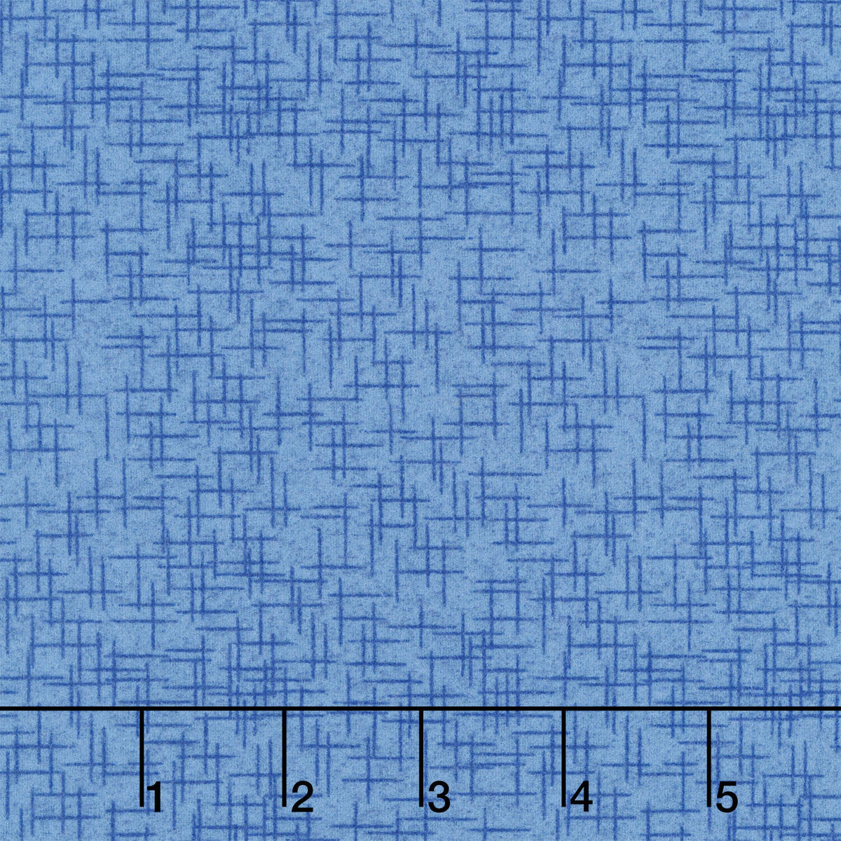 Kimberbell Basics Flannel - Linen Texture Denim Blue Yardage