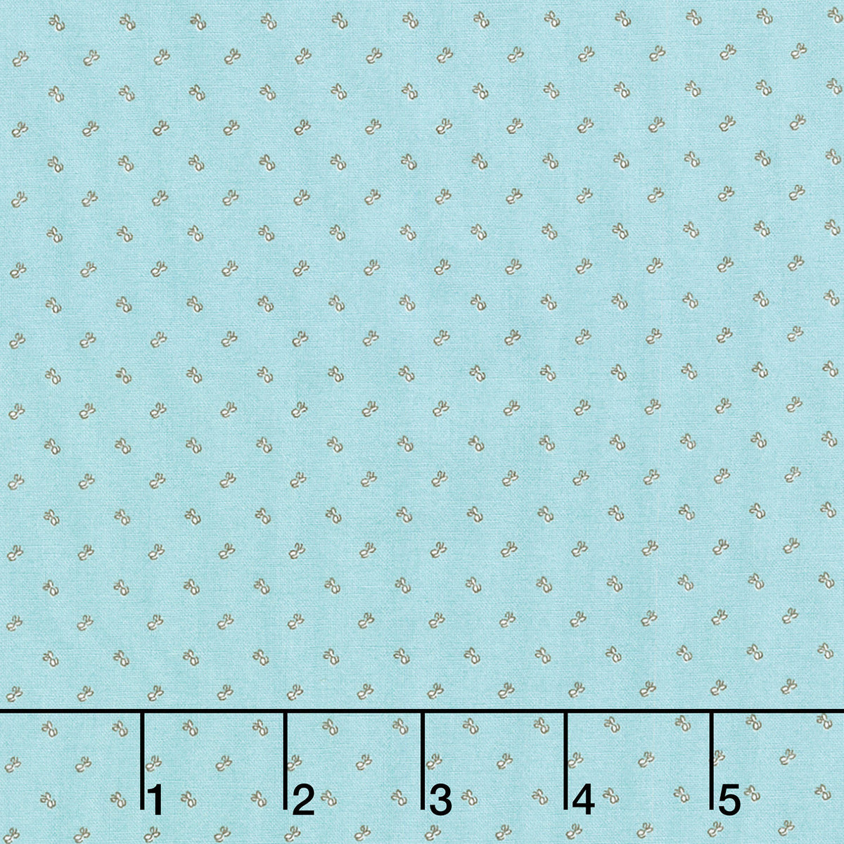 Terrace Blooms - Dot Bud Blue Yardage