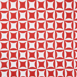 Colorblock Party Cheater Prints - Breezeway Red White 108" Wide Backing