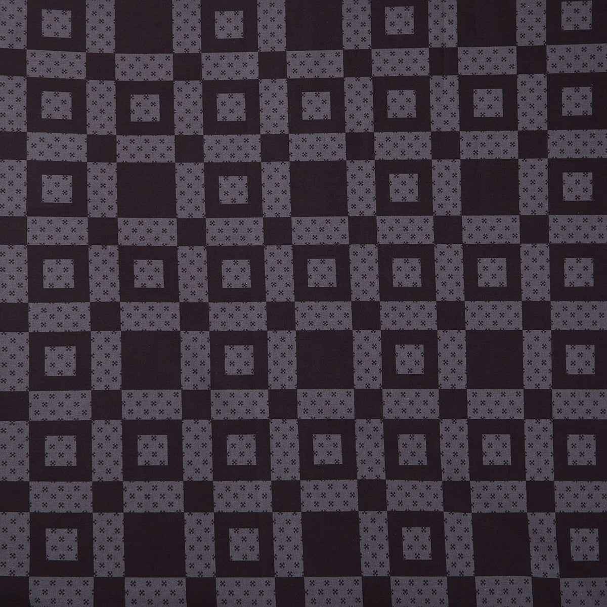 Colorblock Party Cheater Prints - Checkers Black Dark Grey108" Wide Backing