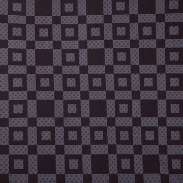 Colorblock Party Cheater Prints - Checkers Black Dark Grey108" Wide Backing