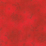 Christmastime - Snowmen Red Yardage