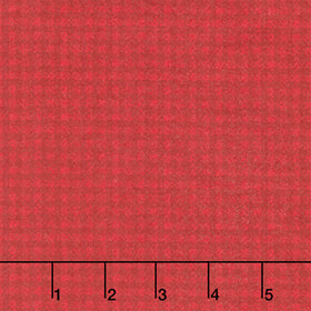 Snowtop Mountain Flannel - Texture Red Yardage