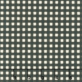 Pumpkin Grove - Gingham Black Yardage