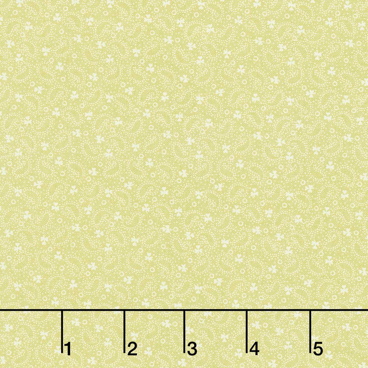 Veranda - Tiny Paisley Green Yardage